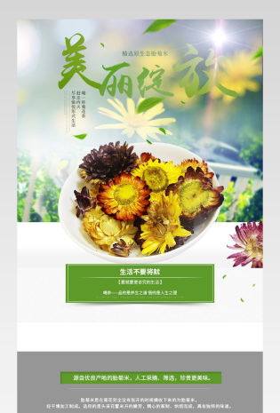 胎菊米茶花茶详情页