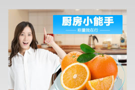 简约厨房秤电子秤详情页产品描述页 
