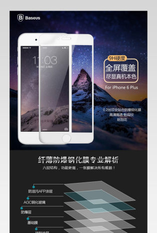 淘宝天猫全屏覆盖钢化膜详情页psd模板