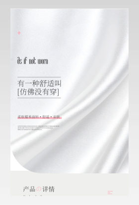简约大气时尚文胸内衣详情页设计素材