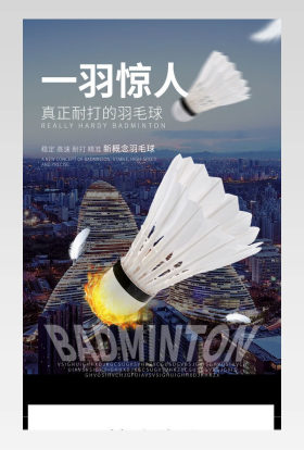 户外运动耐打羽毛球比赛球黑色详情页