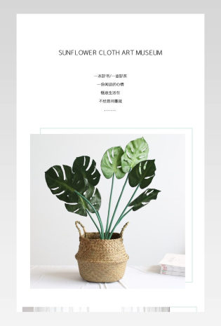 ins风简约北欧极简窗帘详情页