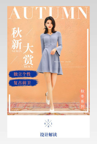  春秋复古时尚日常通用女装秋装新款原创印花丝绒套头长袖卫衣女详情页