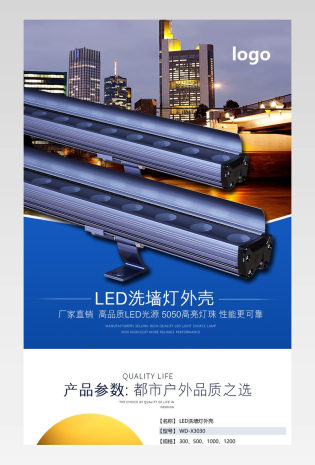 时尚简约灯具详情页产品描述页通用 