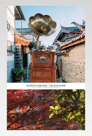 家具复古留声机古典工艺品摆件详情页