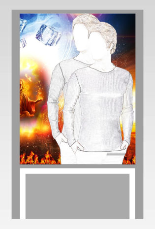 冬季男装毛衣保暖内衣火爆详情页